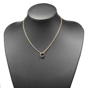 CARTIER Trinity Necklace K18 Gold (YGxPGxWG) 8.75g Women